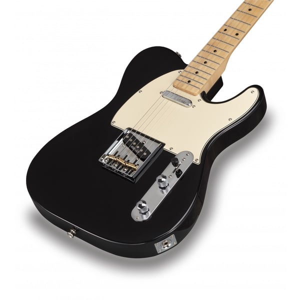 SOUNDSATION Chitarra elettrica cutaway con 1 single coil e 1 lipstick pickup (equipped by Wilkinson®). Modello TWANGER-VINTAGE PRO-R BK