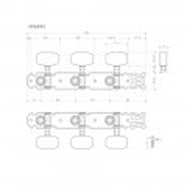 GOTOH Set Meccaniche per Chitarra Classica (Nickel)