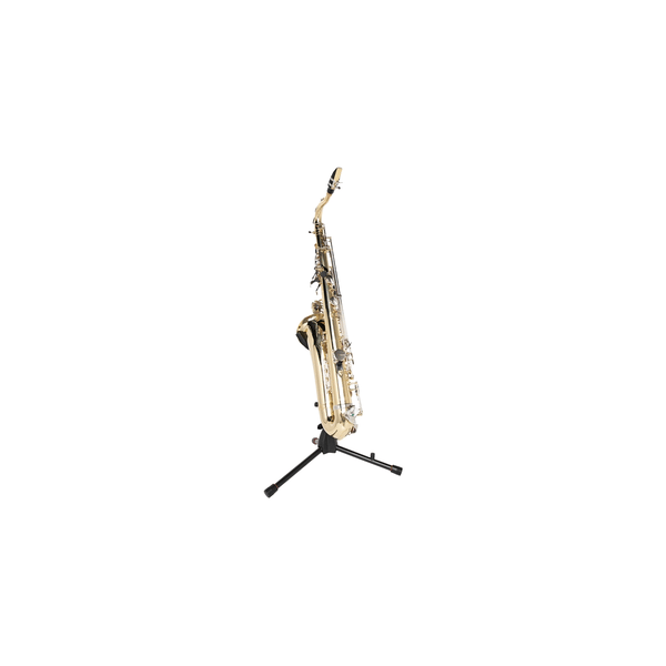 Gator Frameworks GFW-BNO-SAXFLU Supporto a treppiede per sax alto/tenore con attacco per clarinetto o flauto<br>