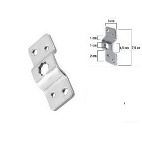 Supporto motore tapparelle standard