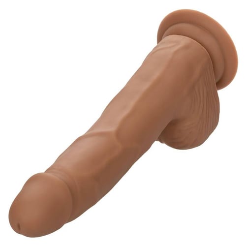 CLOUS EN SILICONE CALIFORNIA EXOTICS 20,32 CM MARRON