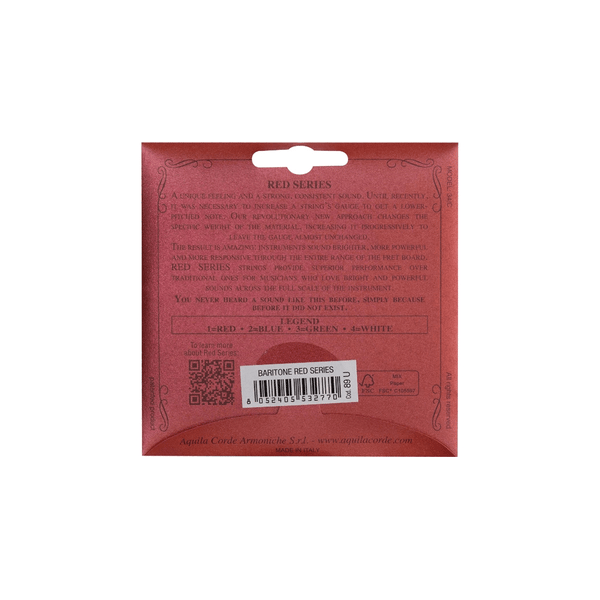 Aquila 89U Red Series Ukulele Set, DGBE
