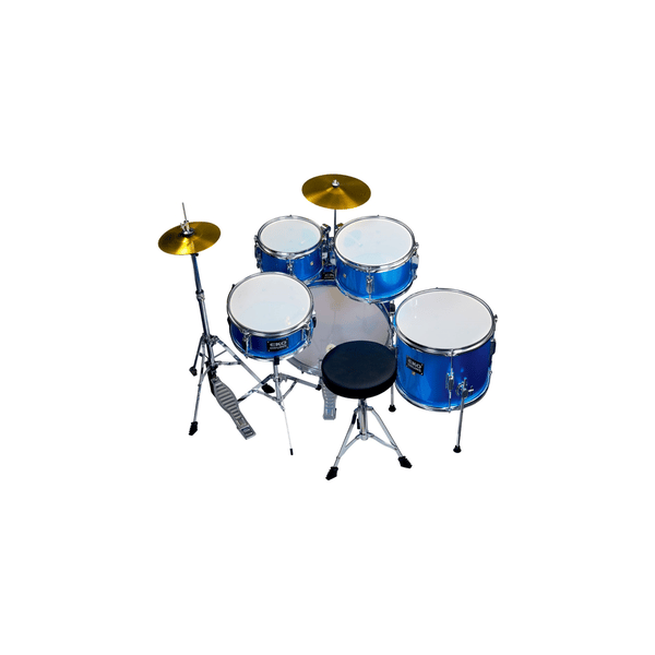 Eko Drums ED-200 Drum kit Metallic Blue - 5 pezzi