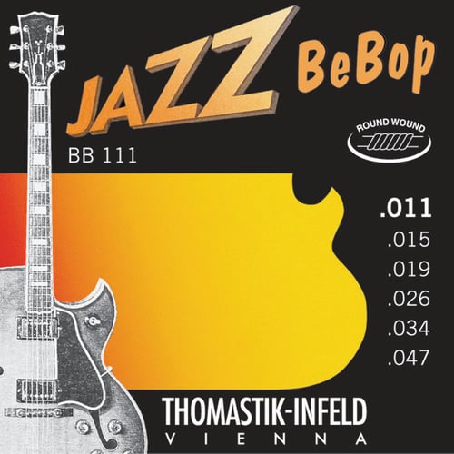 THOMASTIK BB111 JAZZ GUITAR JAZZ BEBOP STRING SET