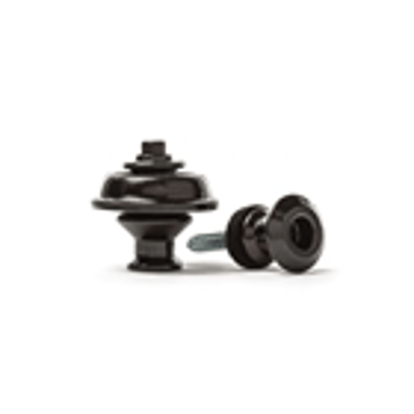 Dunlop SLS1033BK Straplok Dual Design Strap Retainer System, Black