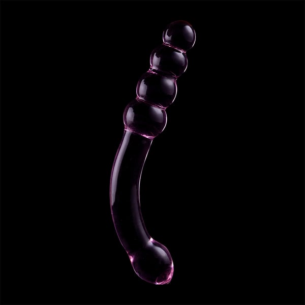 NEBULA SERIES BY IBIZA - MODELO 14 DILDO CRISTAL BOROSILICATO 18.5 X 3 CM ROSA