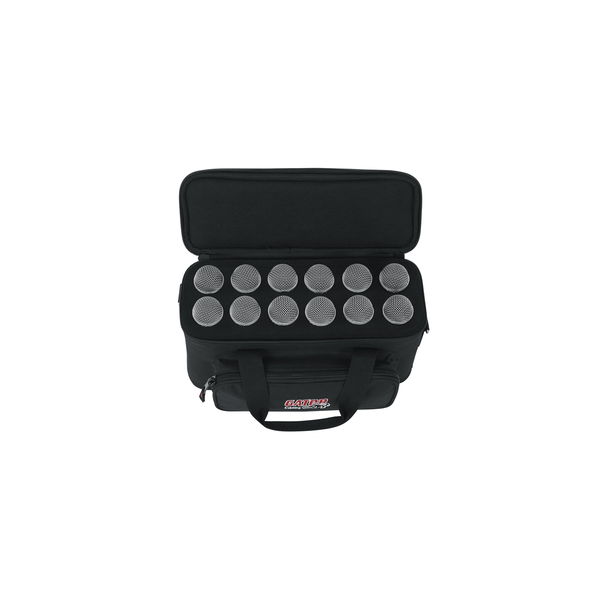 Gator Cases GM-12B Borsa 12 microfoni