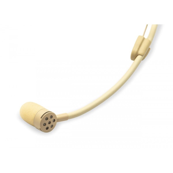 Mic. ad Archetto Cardioide, mini-XLR 3-Pin, Beige (per Soundsation WF-D190-D290). Modello VISAGE-C01E BG