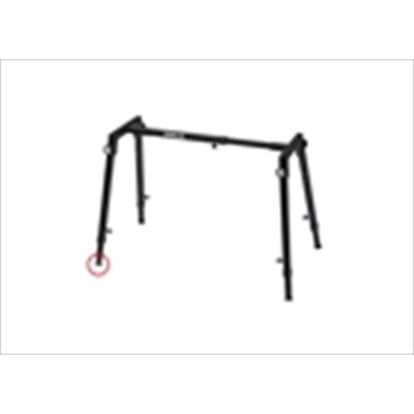 Quik Lok Piedino Regolabile D37 mm con Vite M8x13 mm