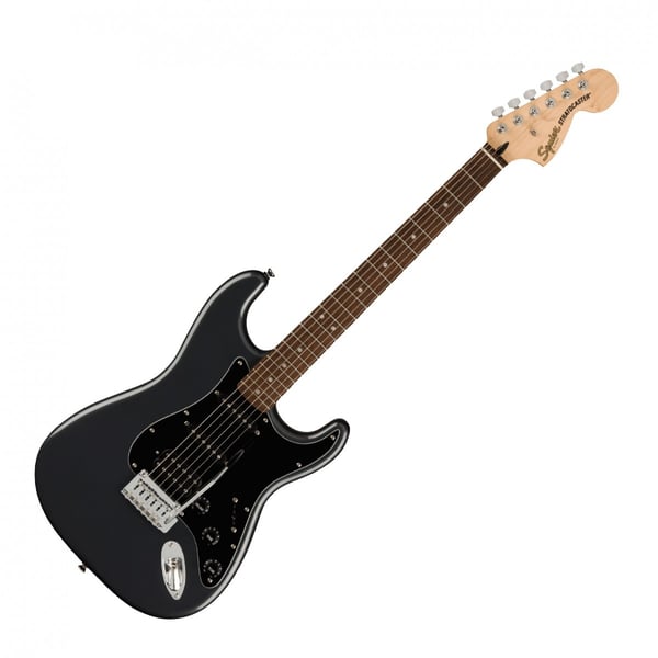 Fender Squier Affinity Stratocaster HSS LRL Charcoal Frost Metallic Pack