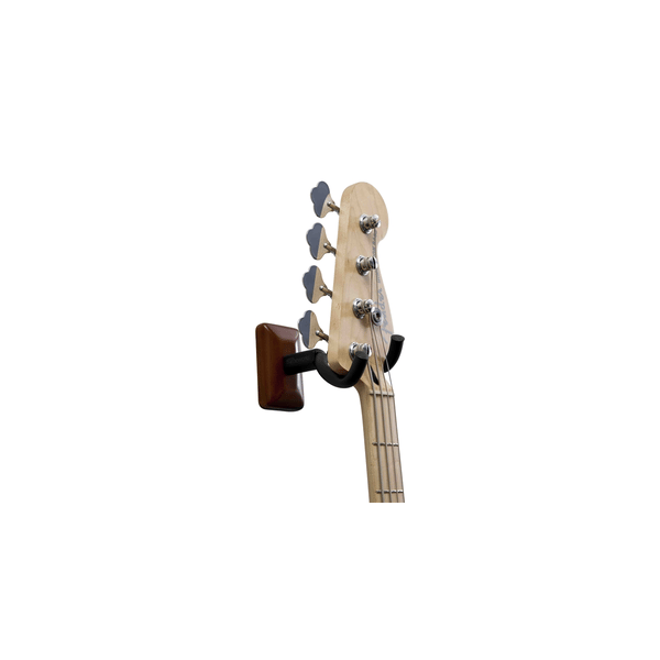 Gator Frameworks GFW-GTR-HNGRMHG Supporto a muro per chitarra con piastra mogano<br>