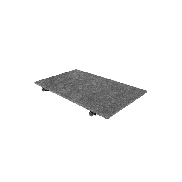 Gator Frameworks GFW-UTL-CART-LD Piano inferiore per carrelli utility con superficie piana antiscivolo