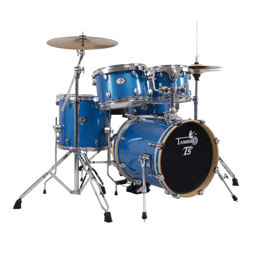 TAMBURO Batteria serie T5 5 pezzi colore Blue Sparkle