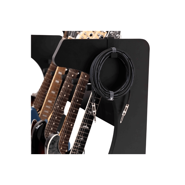 Gator Frameworks GFW-ELITEGTR5RK-BLK Rack per chitarre 5-7 posti in finitura nera<br>