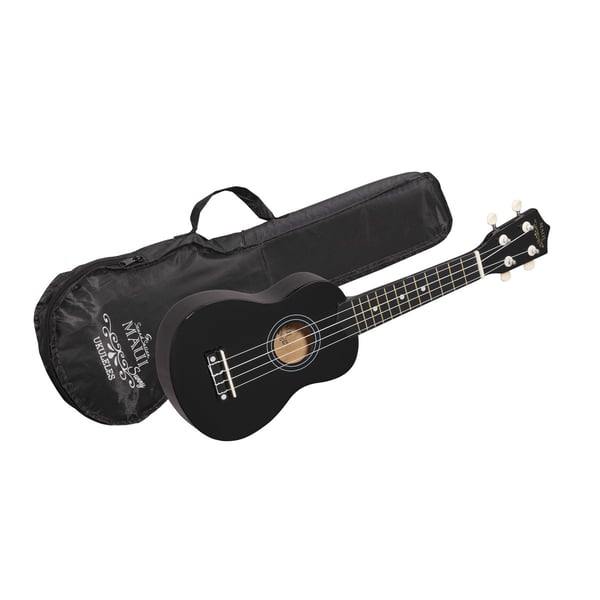 SOUNDSATION Ukulele soprano MAUI Sunny con borsa. Modello SUNNY 10-BK