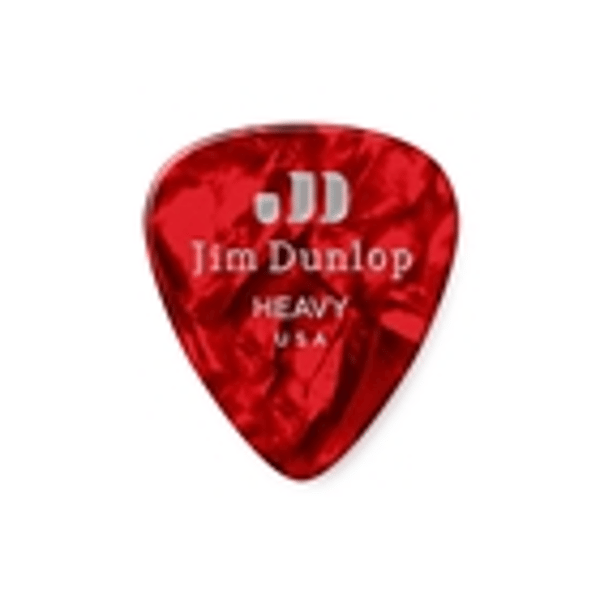 Dunlop 483R#09 Red Perloid - Heavy