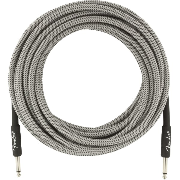 FENDER Cavo per strumenti serie Professional 25' White Tweed. Modello 0990820072