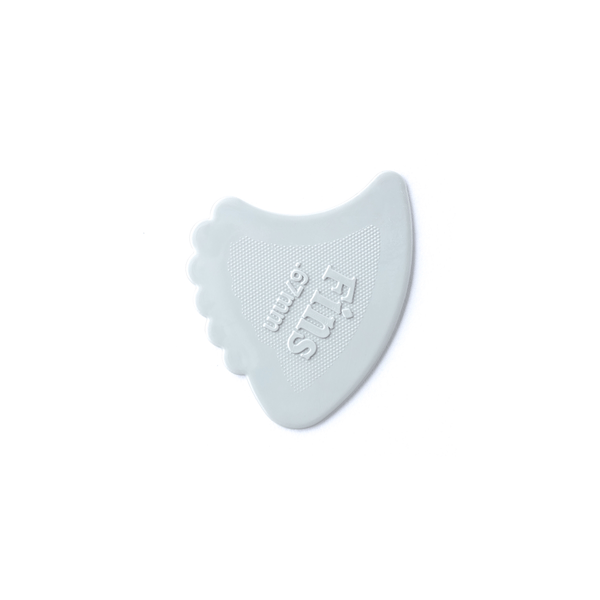 Dunlop 444R.67 Nylon Fin LightGrey .67mm