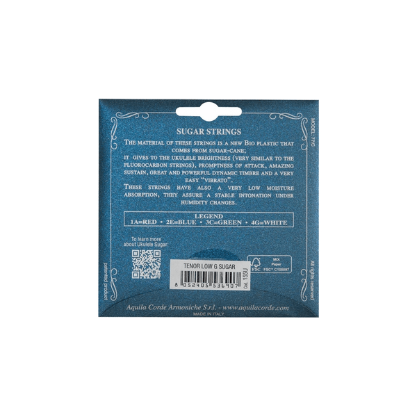Aquila 155U Sugar Ukulele set GCEA
