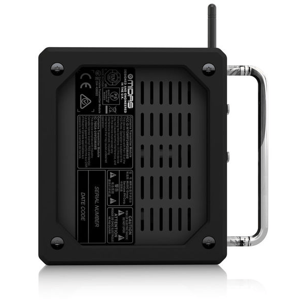 MIDAS MR18 MIXER DIGITALE 18 INPUT + 16 INGRESSI MIC + ROUTER WI-FI + INTERFACCIA AUDIO USB INTEGRATA + 4 PROCESSORI DI SEGNALE + PROCESSING 40 BIT + MIDI COMPATIBILE CON IOS ANDROID PC MAC