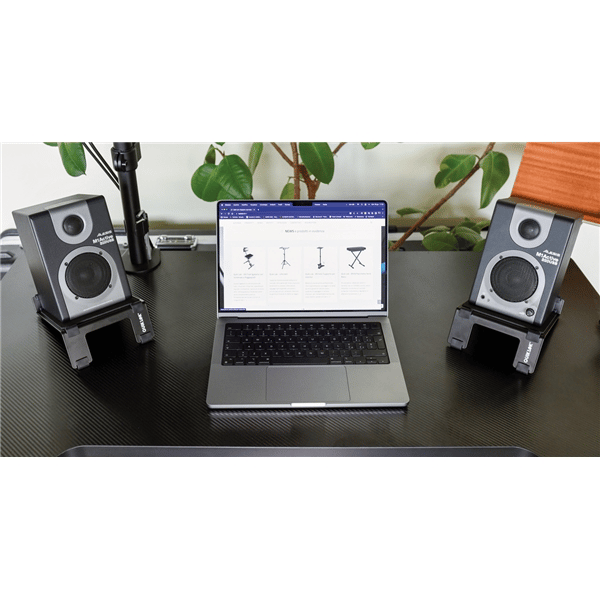 Quik Lok MST/002 Coppia di supporti speaker desktop