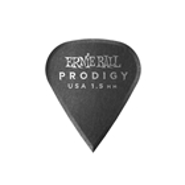 Ernie Ball 9335 Plettri Prodigy Sharp Black 1,5 mm Busta 6