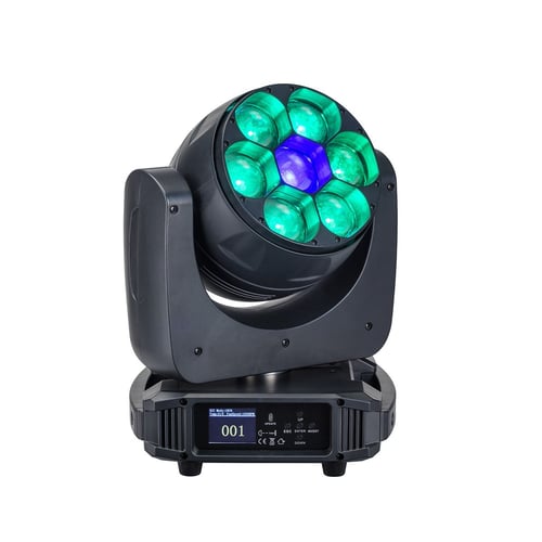 CENTOLIGHT Testa Mobile da 7 LED x 40W con Zoom