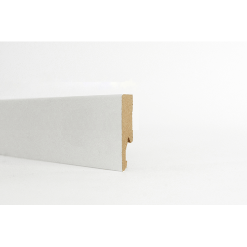 BATTISCOPA 60X14 MM MDF 240 CM BIANCO