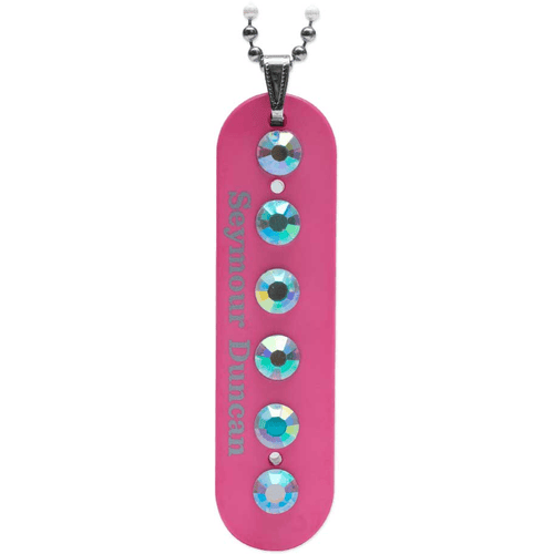 SEYMOUR DUNCAN NECKLACE BOBBIN METAL RED