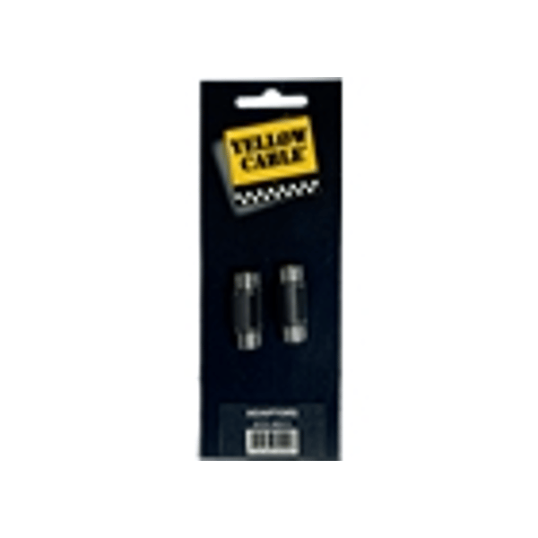 Yellow Cable AD11 Adattatore RCA/RCA Femmina 2 Pcs