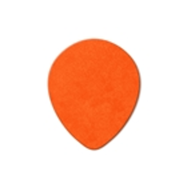 Dunlop 413R Tortex Tear Drop Orange .60