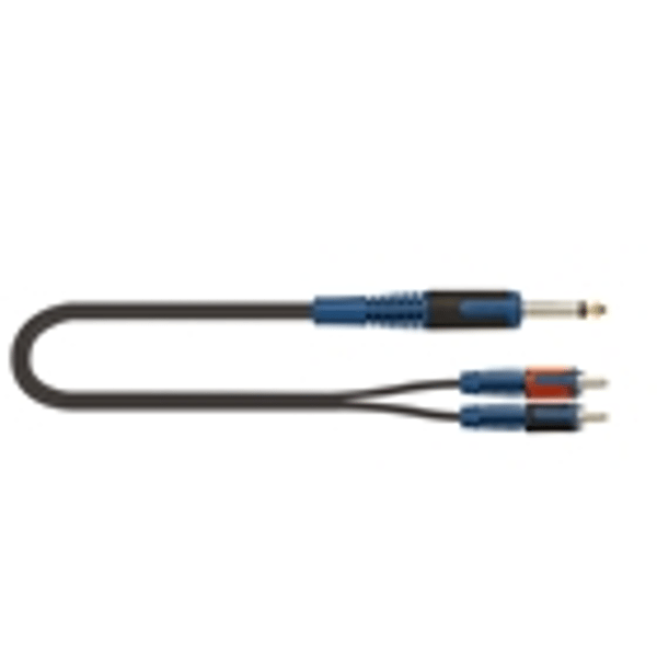Quik Lok RKSA/160-5 Jack Mono/2 RCA Maschio