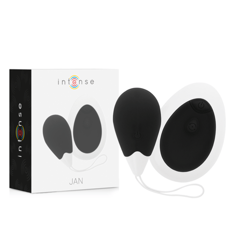INTENSE COUPLES TOYS INTENSE - JAN UOVO VIBRANTE TELECOMANDO NERO