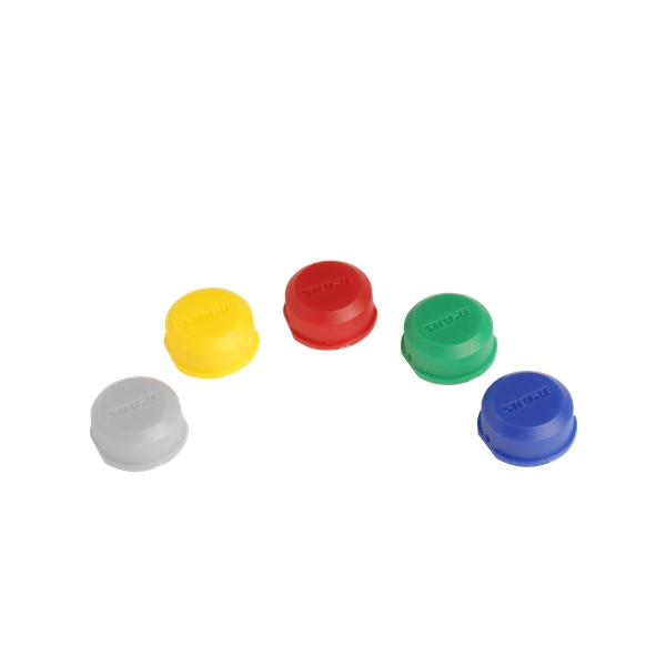 Shure WA621 Cappucci per antenna colorati 5pz.