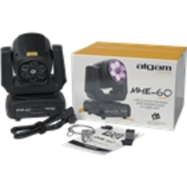Algam Lighting MHE60 WASH Testa Mobile 60W + Laser