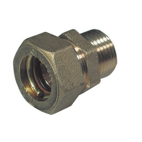 Raccordo diritto o-ring maschio conico tiemme