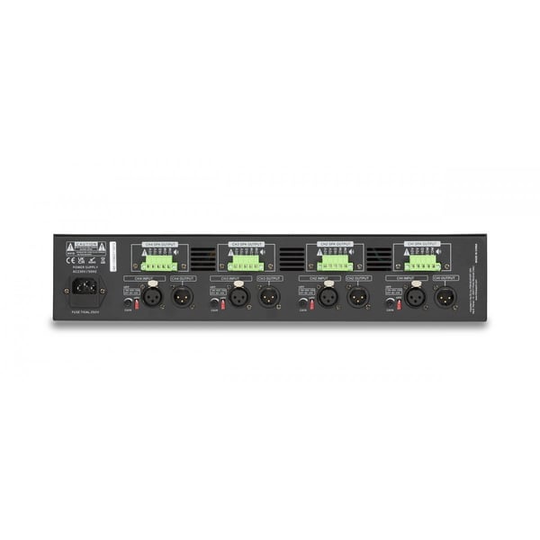 HELVIA Amplificatore di Potenza Multiuso 4x240W. Modello ZEUS 4240CA