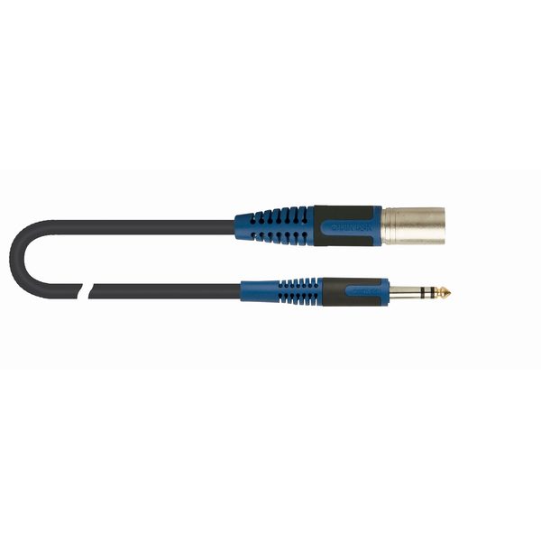 Quik Lok RKSM/344-3 XLR Maschio/Jack Stereo