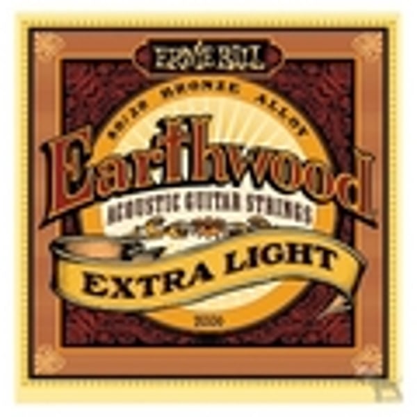 ERNIE BALL Earthwood Acoustic 80/20 bronze - Extra Light