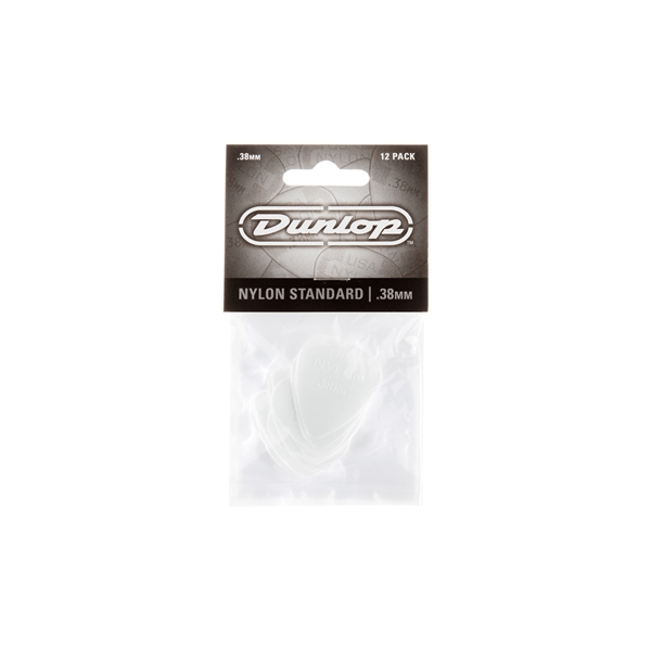 Dunlop 44P.38 Nylon Standard White .38mm