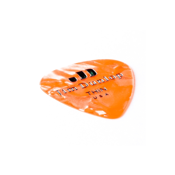 Dunlop 483P#08 Orange Perloid - Thin