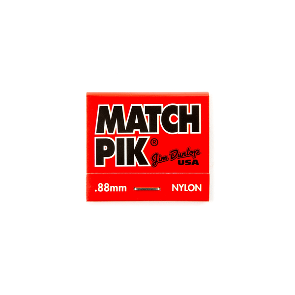 Dunlop 448R.88 Match Piks Nylon Dark Gray .88mm