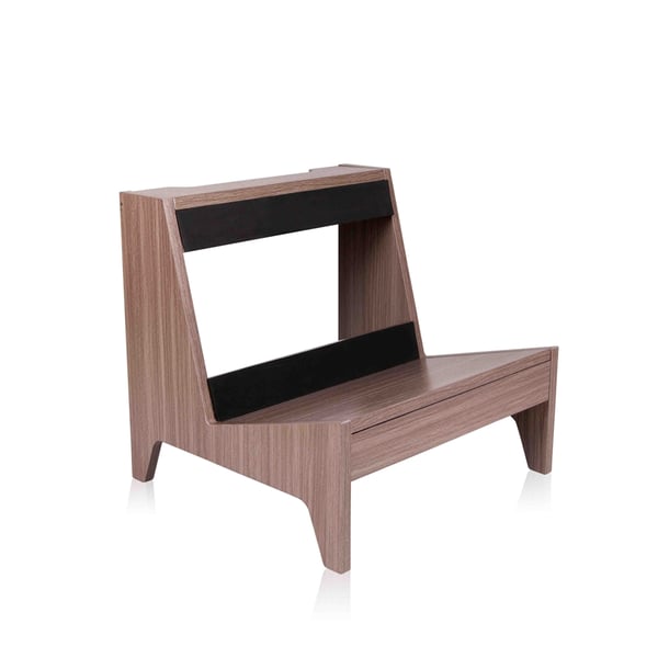 Gator Frameworks GFW-ELITEGTRAMPSM-GRY Stand per amplificatore combo Small in finitura Driftwood Grey<br>