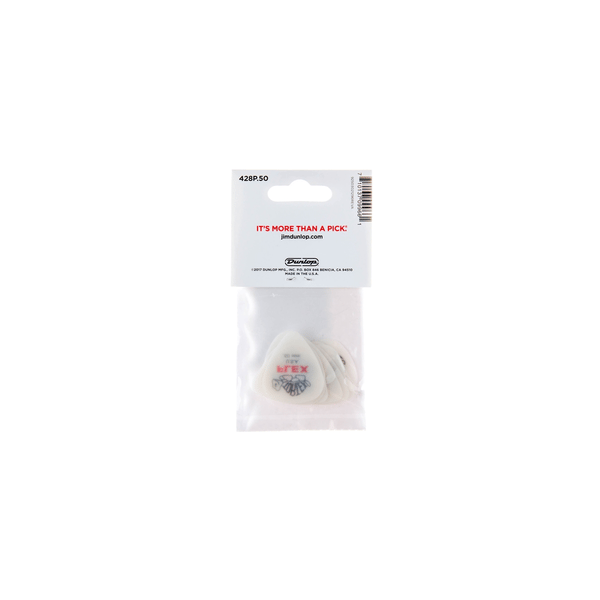 Dunlop 428P.50 Tortex Flex Standard .50 mm Pack/12