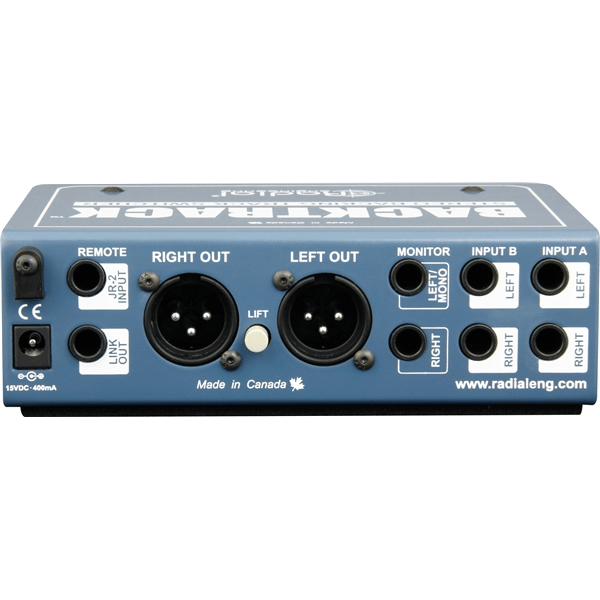 Radial Engineering Backtrack