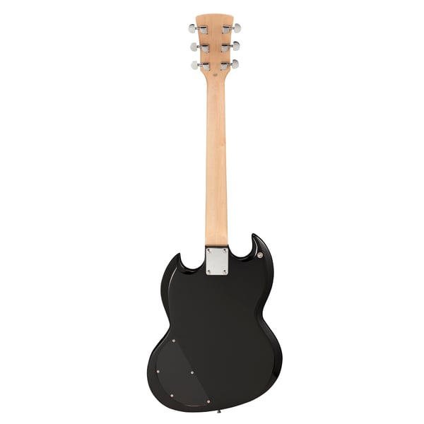 SOUNDSATION Chitarra elettrica double cutaway con 2 humbucker. Modello BUFFALO-ST BK