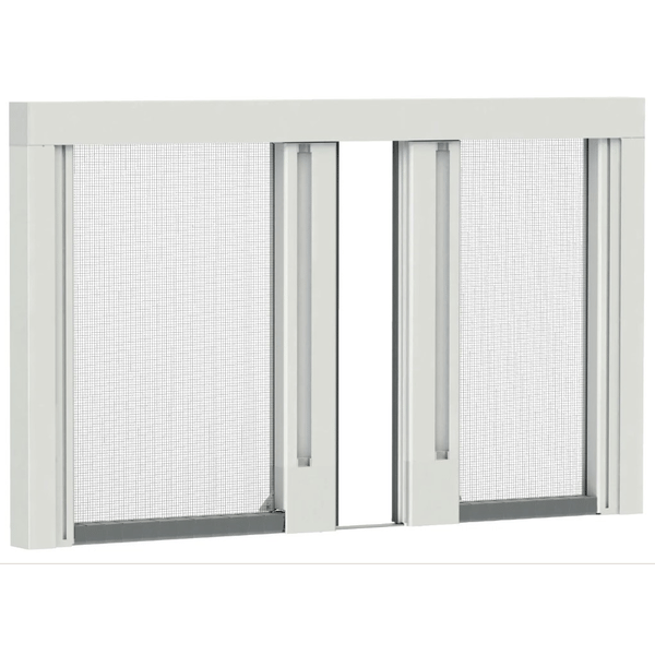 Zanzariera in rotolo da 100 cm X 250 cm. rete Bianca Zanzariera in rotolo da 100 cm X 250 cm. rete Bianca