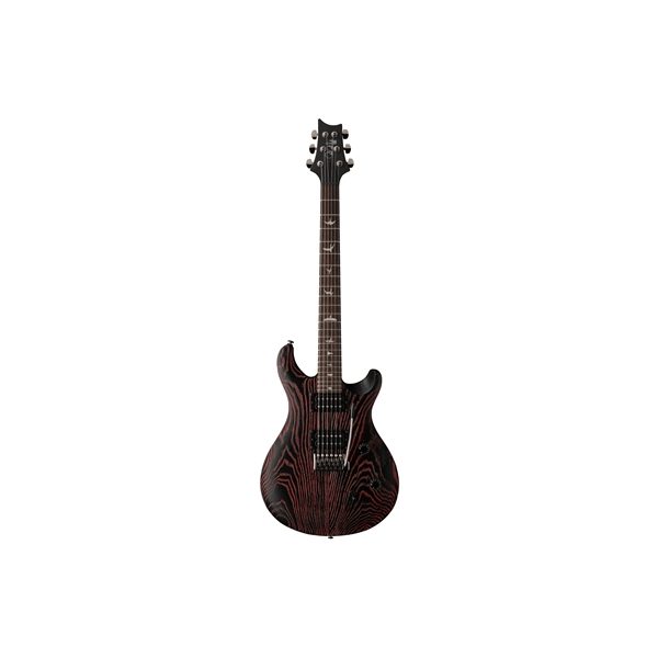 PRS SE Swamp Ash CE 24 Sandblasted LTD Sandblasted Red