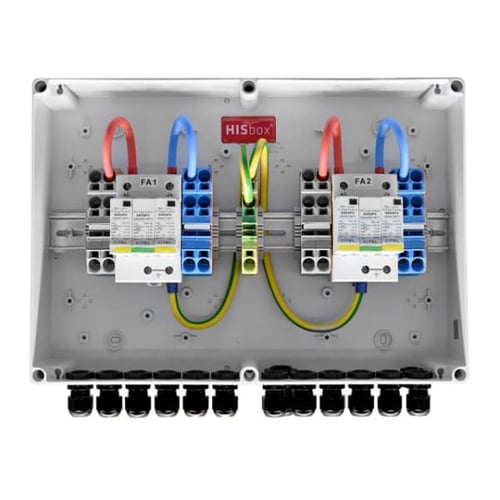 HIS HISbox DC Combiner 1000V, 2 MPPT, IN2/OUT1-2