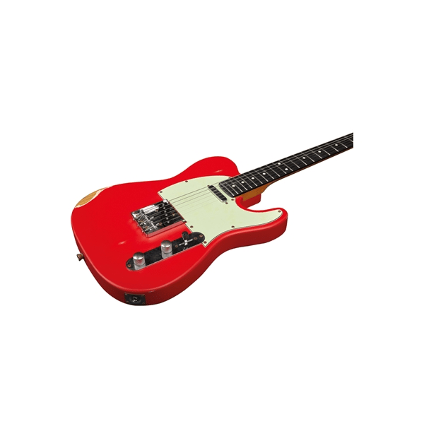 Eko Guitars VT-380 Relic Fiesta Red